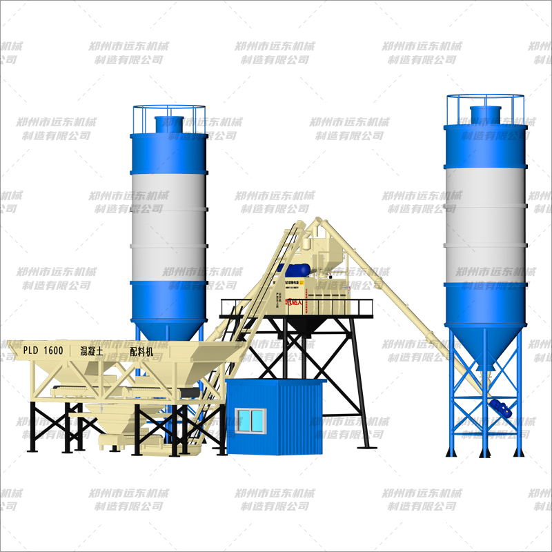 HZS50(1000+2仓)混凝土搅拌站(图1) HZS50(1000+2仓)混凝土搅拌站(图1)