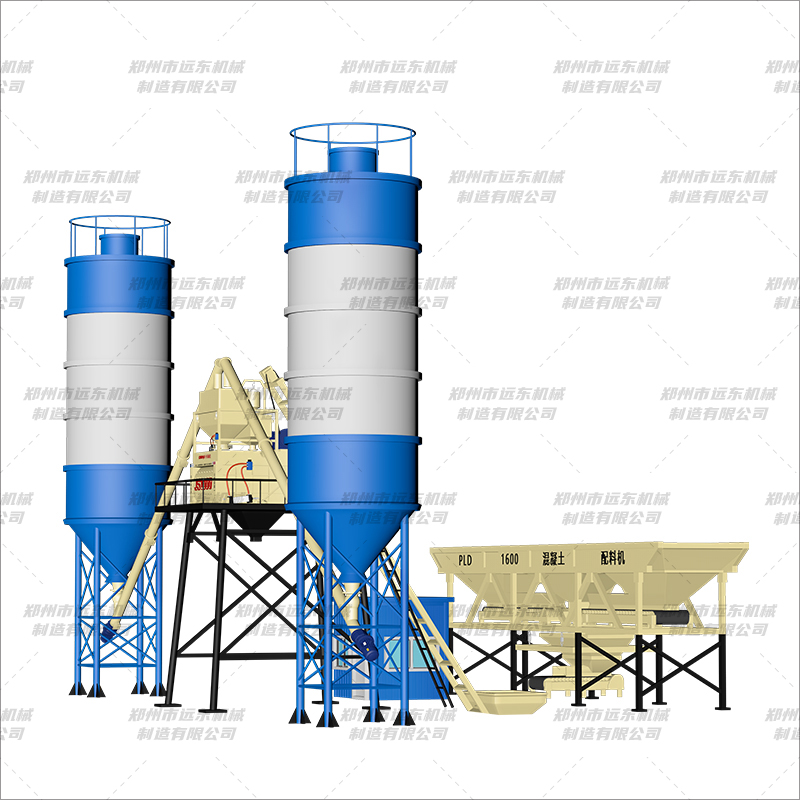 HZS50(1000+3仓)混凝土搅拌站(图3) HZS50(1000+3仓)混凝土搅拌站(图3)